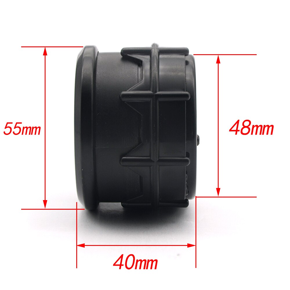 Digital 2" 52mm Water Temperature Gauge Celsius / Fahrenheit Temperature With Sensor Red LED Digital With Sensor