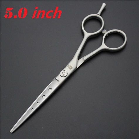 5.0 & 5.5 & 6.0 & 6.5 Inch Haar Schaar Professionele Snijden Dunner Set Kappers Schaar Kapper gereedschap Scharen Salon: GRIJS