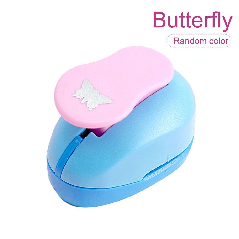 Decoración de álbum de recortes para niños, diferentes patrones, hecho a mano, manualidades de papel, bonito agujero, , bricolaje, palanca de arte, punzón: Butterfly
