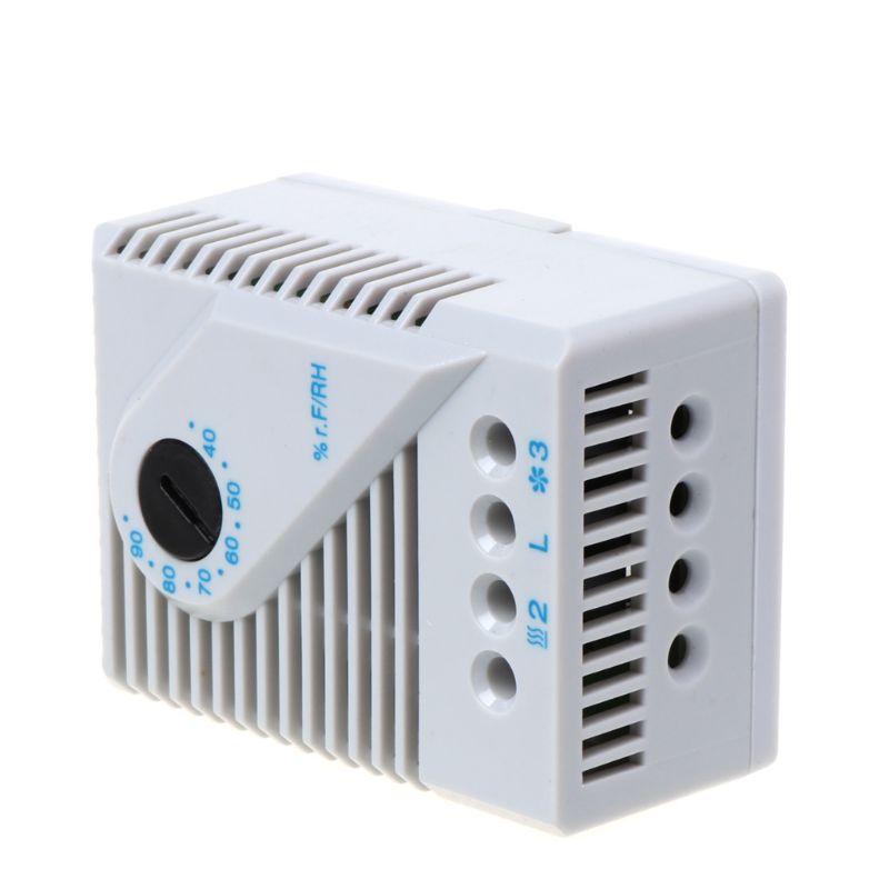 Contrôleur d'humidité Hygrostat mécanique connecter ventilateur chauffant pour armoire MFR012 35ED