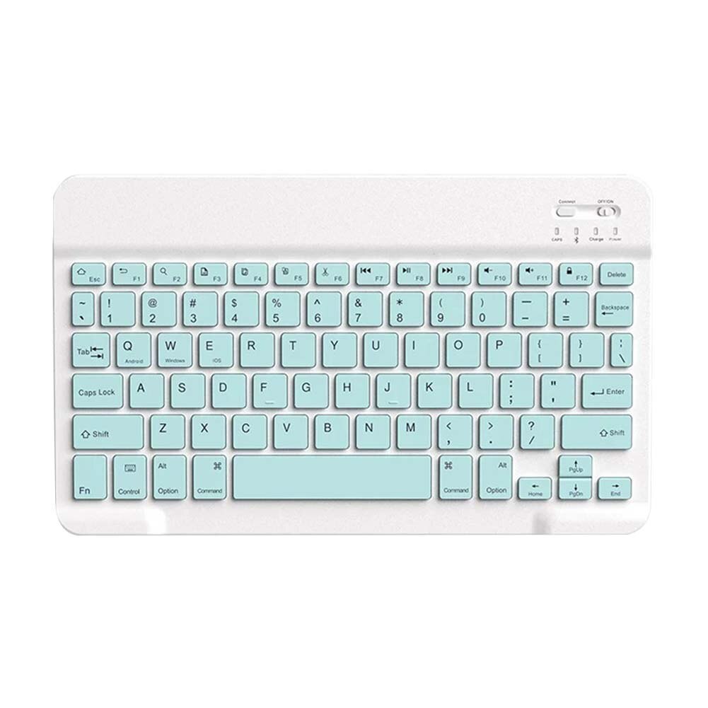 Ensemble de claviers de souris Bluetooth, pour tablette de téléphone portable Ipad, universel, Ultra-fin, sans fil rose: Blue Keyboard