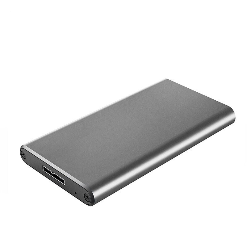 5 pièces/lot MSATA à USB3.0 boîte de disque dur Mobile SSD portable mince et haute performance boîte de disque dur à semi-conducteurs