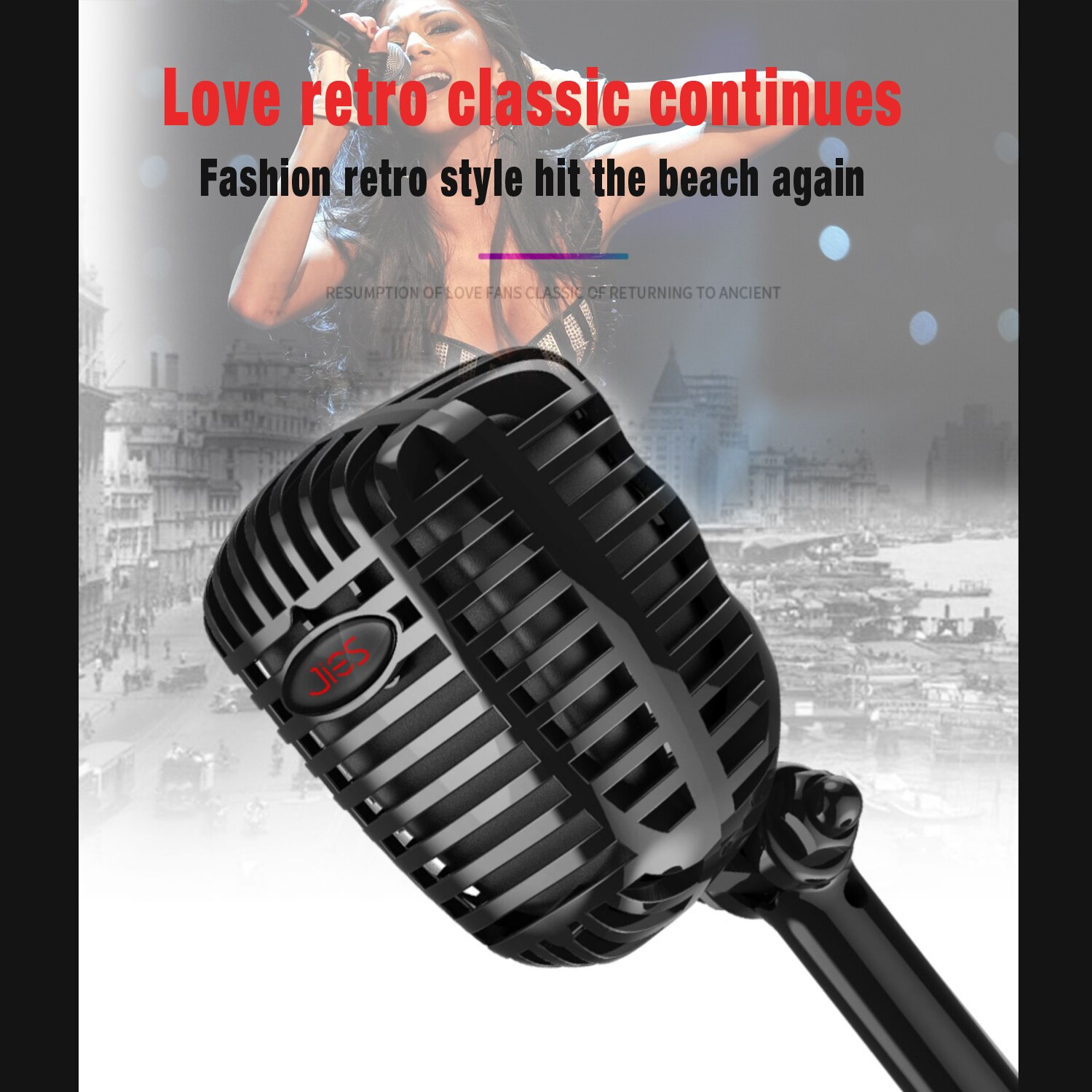 Computer Condenser Microphone 360° Sound Pickup HD USB Microphone Gaming Chatting Karaoke for Video Chat Conference Lecture