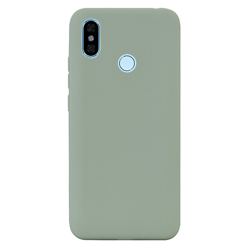 Capa de silicone para xiaomi redmi nota 5 caso tpu capa de telefone para xiaomi redmi nota 5 pro caso redmi nota 5 capa funda coque: 8 Bean Green