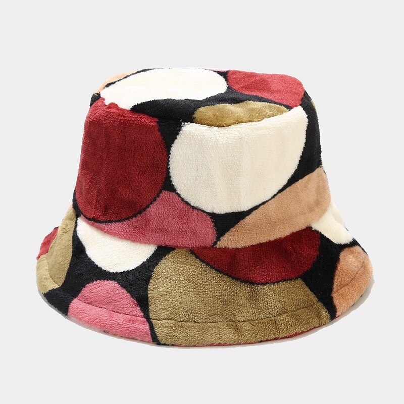 Gorro triangular de Panamá para mujer, gorro de invierno de Panamá de para mantener el calor, ir de compras al aire libre, Otoño e Invierno: Semicircle