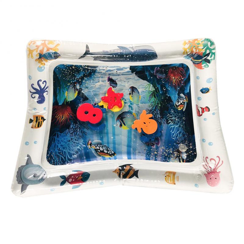thumbnail image 2 of Play Mats Inflatable PVC Baby Playing Water Mat White Jellyfish Toddler Pad Kids Early Education Activity Toys Mat Cushion Kids Gift From Wangcai03, $35.95 2 of 12