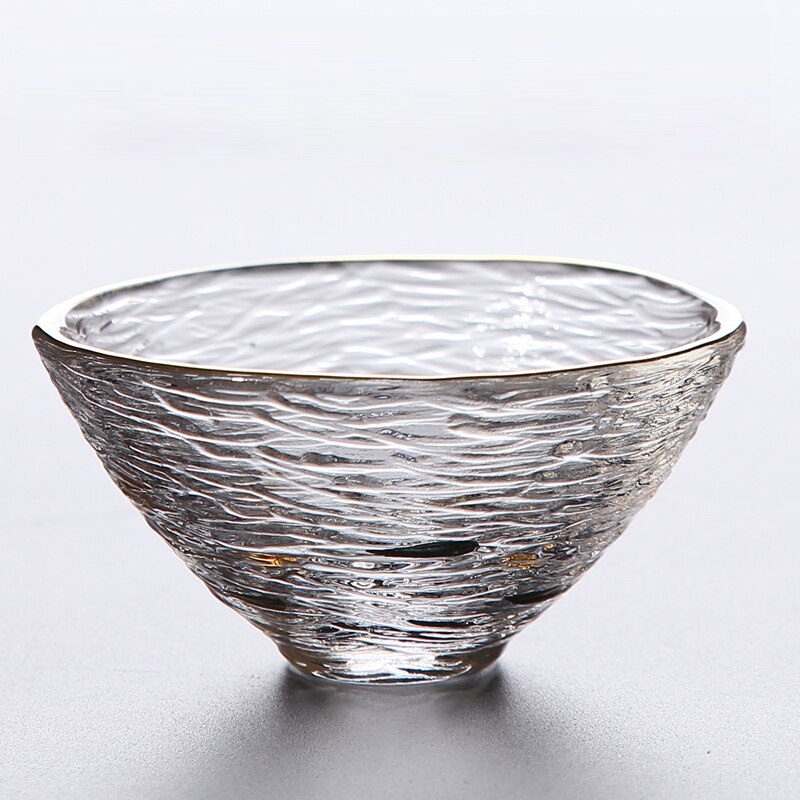 Tangpin varmebestandig gjennomsiktig glass tekopp til te glass tekopp kung fu kopp