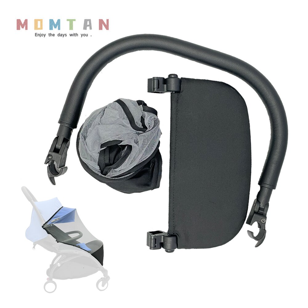 Kinderwagen Accessoires Bumper Bar Been Rest Klamboe Voor Babyzen Yoyo & YOYO2, voetsteun Handguard Bugs Net Fit Yoya