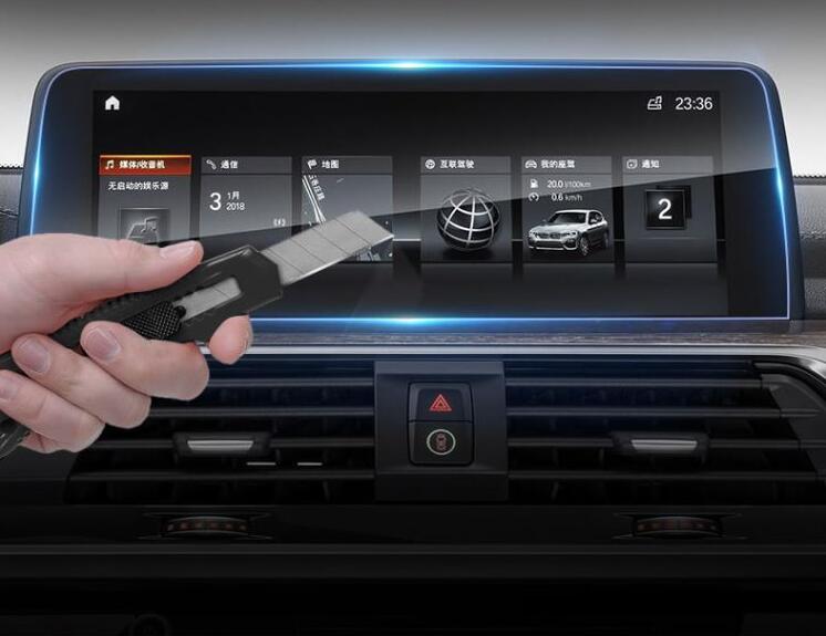 10,25 pulgadas vidrio templado de coche navegación película protectora de pantalla etiqueta GPS protector LCD para BMW X3 G01 de , Interior