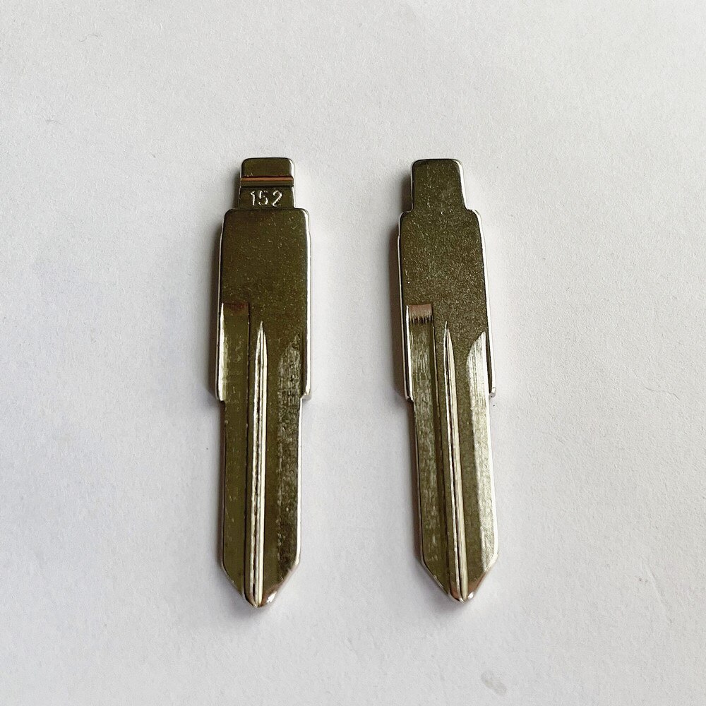 10Pcs Remote Key Blade VAC102 #152 Ongesneden Flip Leeg Voor Renault Megan Dacia Clio Stofdoek Voor Jmd Vvdi keydiy Kd Xhorse Remote