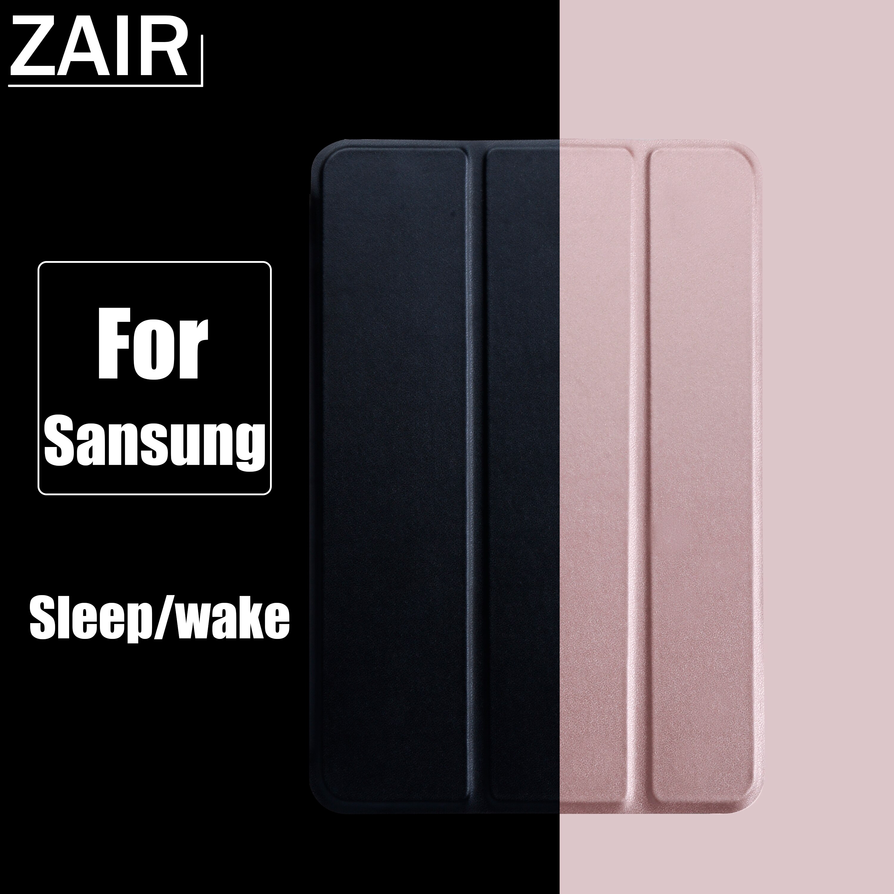 Tablet case voor Samsung Galaxy Tab EEN 8 & S Pen capa Terug Folio leren Auto Smart Sleep wake stand solid voor SM-P200/P205