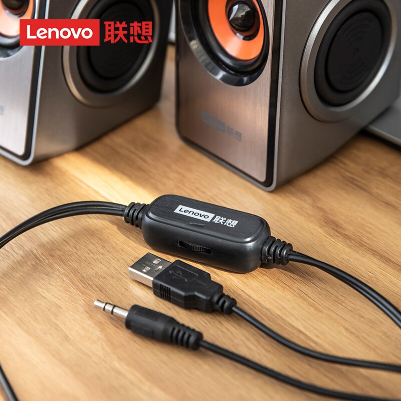 Lenovo M550 Audio- Computer Lautsprecher Schreibtisch Notizbuch Multimedia-praktisch Subwoofer verdrahtet USB Lautsprecher Verstärker Lautsprecher