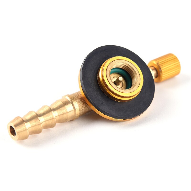 Gas Refill Adapter Outdoor Universal Valves Connector Stove Cylinder Tank Accessories Canister Tool Refillable Gas Adapter Stove