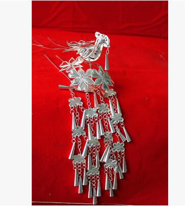 Miao Hair accessories Headdress Hairpin hmong Women: Yellow