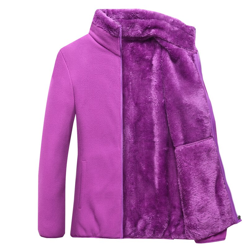 Dames warme thermische winter fleece paardrijden jachtjas buitensporten klimmen trekking skiën kleding wandeljas