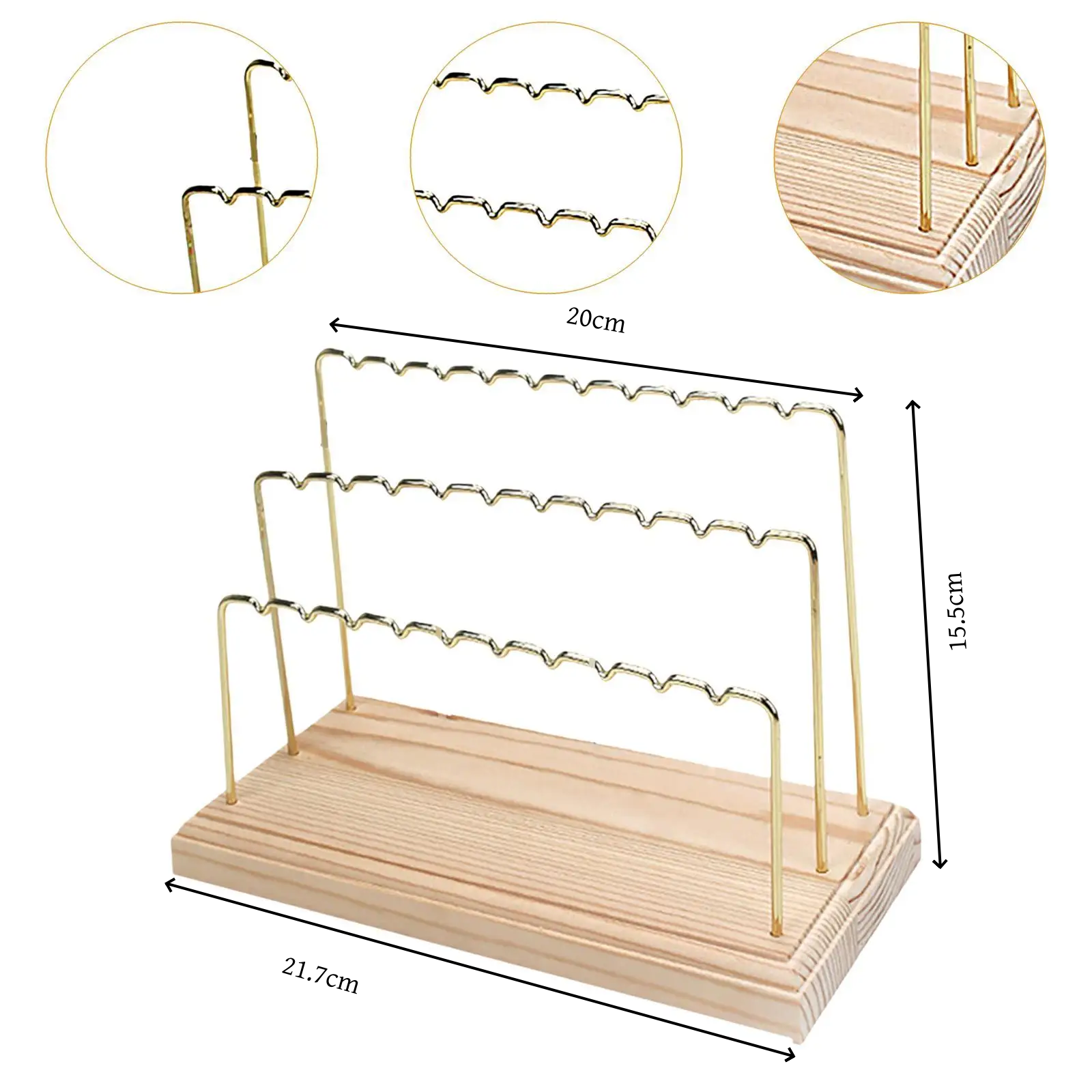 Orecchini, collane, anelli, braccialetti, porta gioielli, espositori per gioielli, supporti per organizer, scaffali in metallo: verde