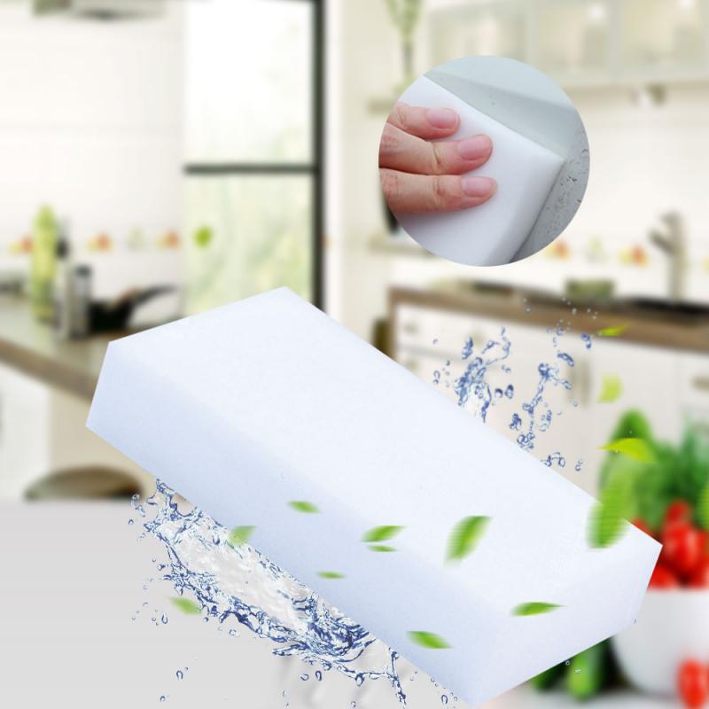 20Pcs Melamine Spons Magische Spons Gum Spons Kantoor Window Home Cleaning Sponzen Voor Schotel Keuken Badkamer