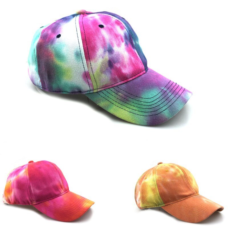 Graffiti baseball cap mænd kvinder trend farverige forår sommer snapback hat justerbar sol hat afslappet bone caps