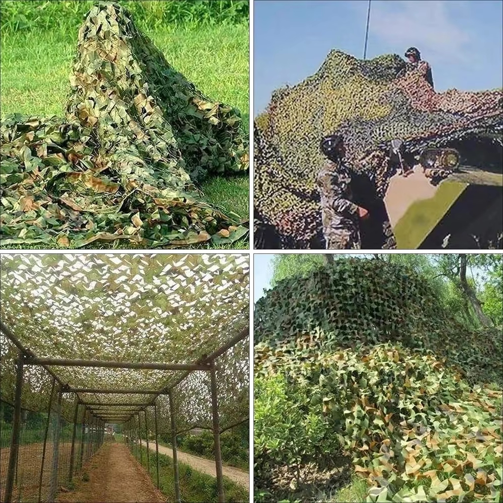 Tarnnetz Jagd Tarnnetz Autozelt Markise Schattennetz Schwarz Grün Blau Wald Tarnnetz 2X2M 2X5M 3X3m 3X5M