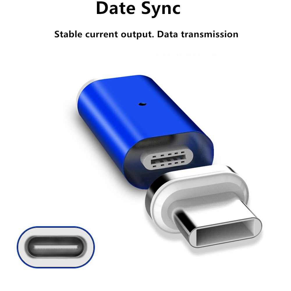 Type-C To Micro/For lightning Magnetic Adapter For iPhone/Android Cable Converter Adapter Type C To Micro USB C