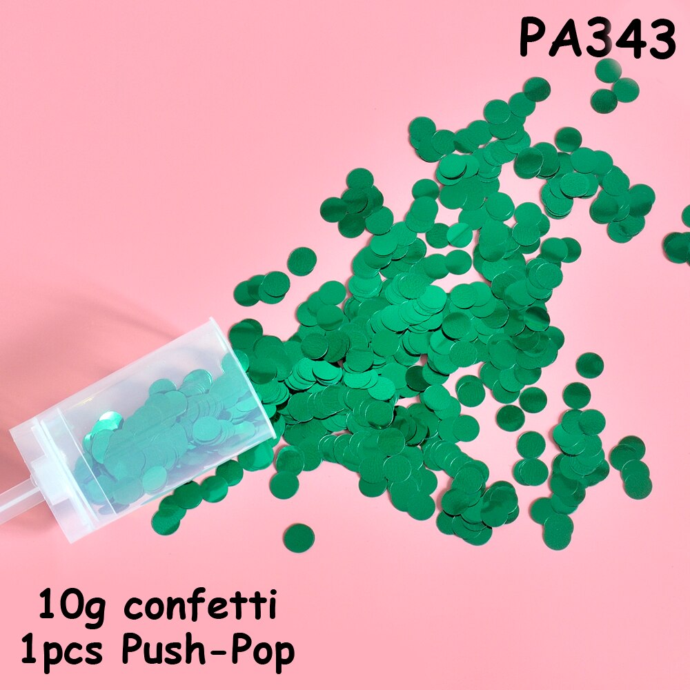 1 st konfetti popper konfetti bröllop fester bruddusch förlovningsfest blomma papper konfetti push pop födelsedagsfavör: Pa343