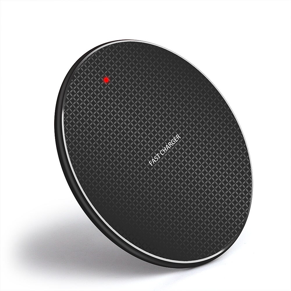 FDGAO 10W Qi Wireless Charger For iPhone 11 Pro X XS Max XR 8 Quick Charger Fast Charging Stand For Samsung S20 S10 S9 Note 10 9: 10W Pad
