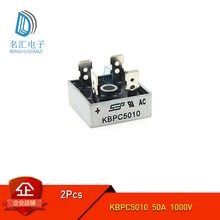 2 Stks/partij KBPC5010 50A 1000V Diode Bridge Rectifier Kbpc5010