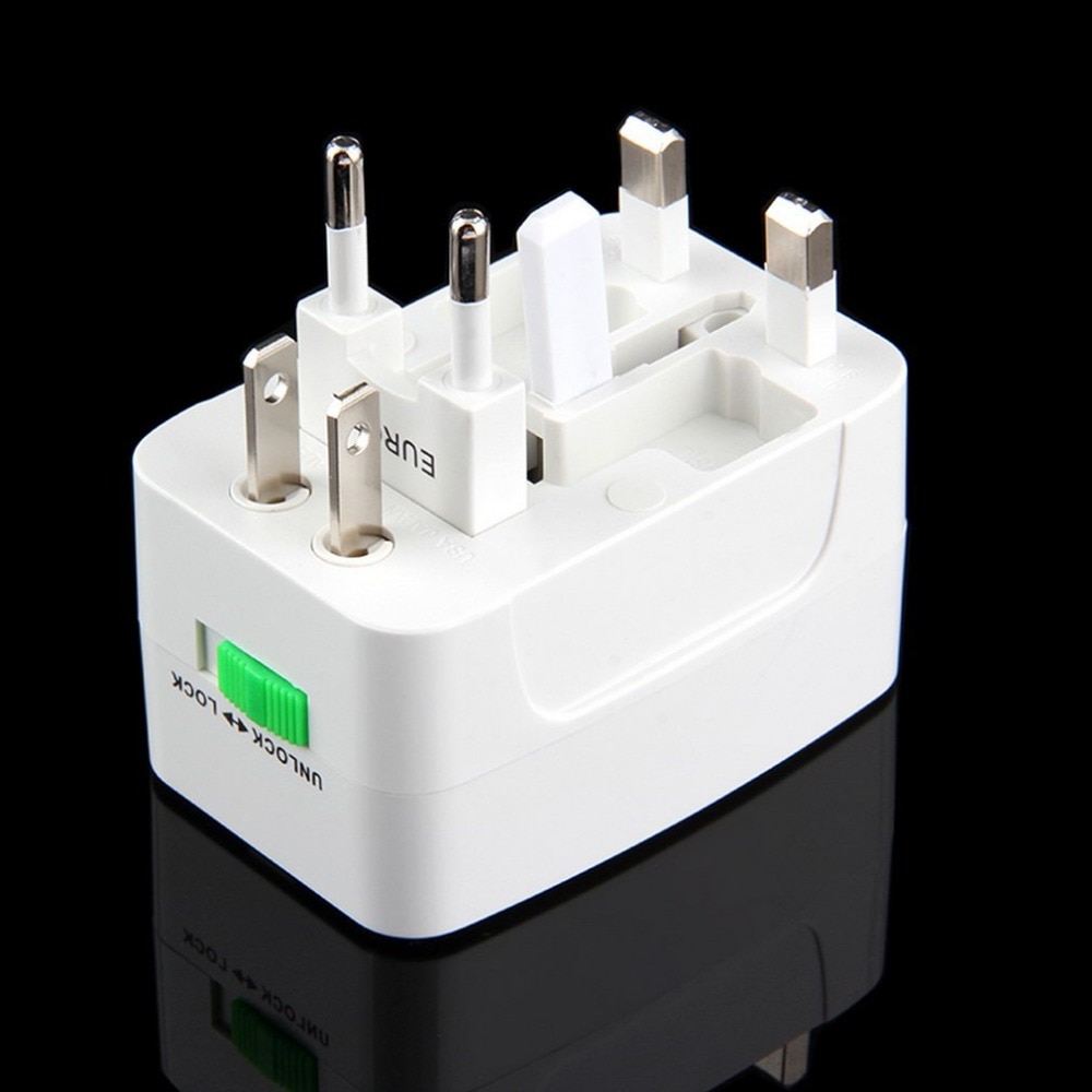 Universal Portable Travel Adapter Plug Socket Converter Multifunctional All In 1 Travel Electrical Power Adapter Plug