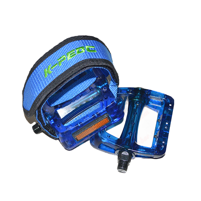 1 Paar Nylon Fahrrad Pedal gurte Zehen Clip gurt Gürtel Mountainbike Pedal Band Fest Ausrüstung Fahrrad Pedal gurt: Braun