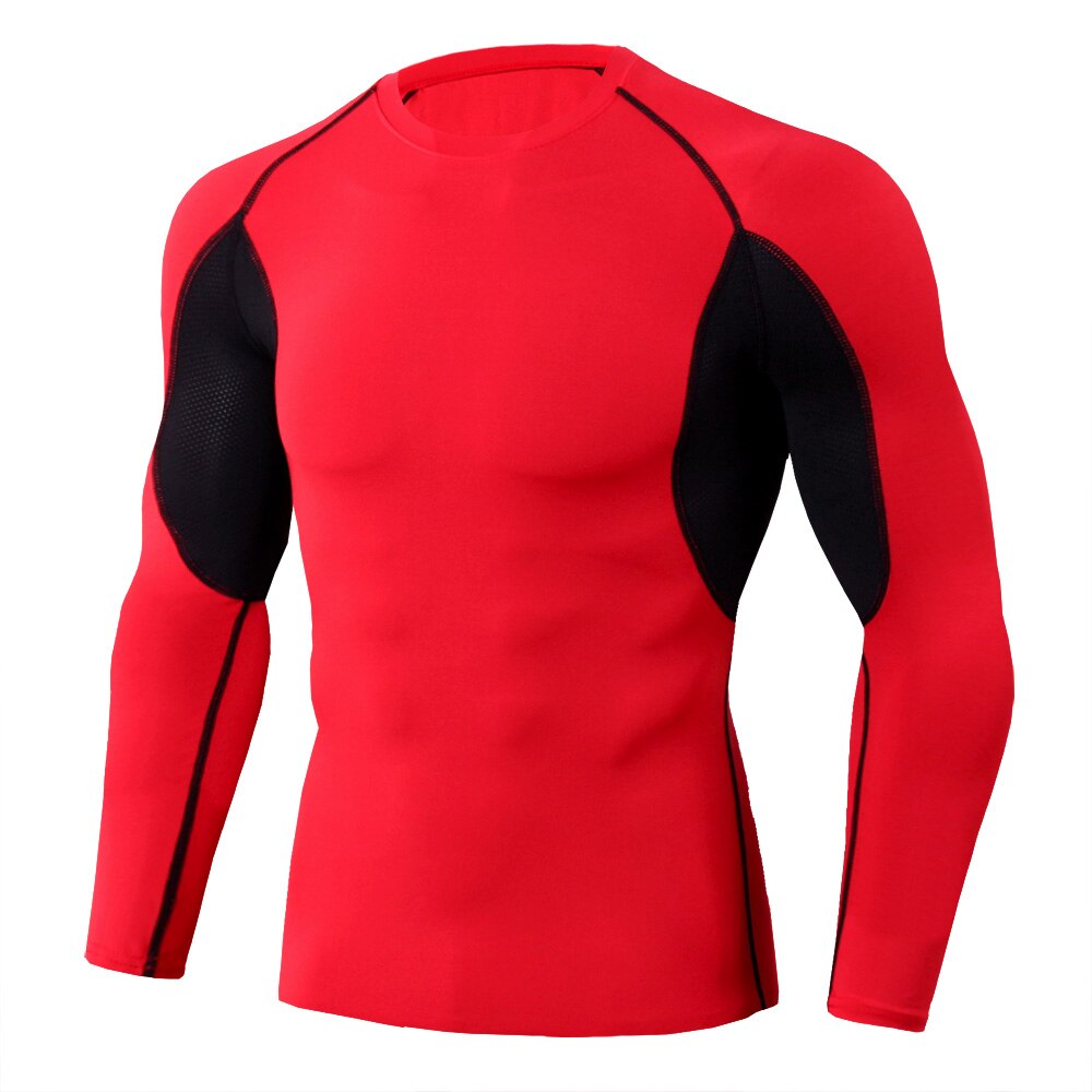 Men's running long sleeve shirt men: HZB7-09
