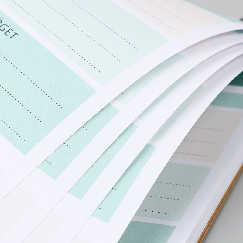 52 vellen ongedateerde takenlijst notitieboekje spiraal notitieblok dagelijkse planning uurplanning notitieboekje schoolbenodigdheden briefpapier