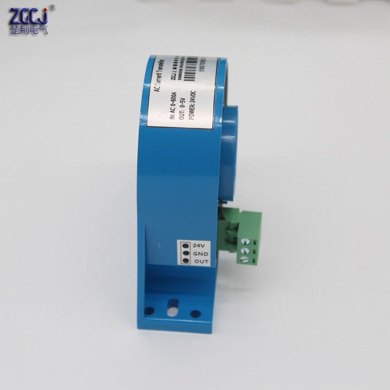 AC 400A 500A 600A Current Transmitter 4-20mA analog signal output ampere transducer large current transformer ampere sensor