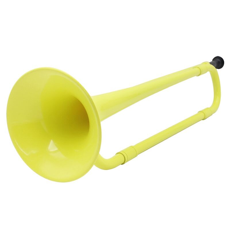 B trompette de cavalerie Bugle plat en plastique avec embout pour étudiant en école de bande