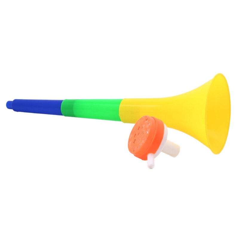 Fodboldstadion jubel fan plastikhorns fodbold bold vuvuzela cheerleading kid trompet 41cm