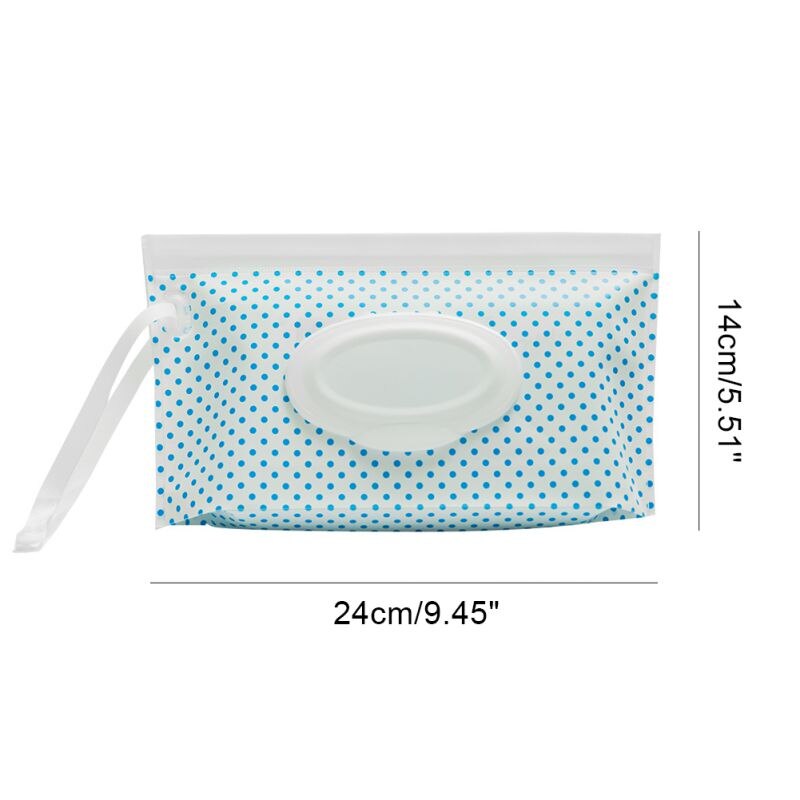 Estuche dispensador de bolsas para toallitas húmedas, bolsa de embrague de viaje, funda cartuchera reutilizable portátil, práctico contenedor de toallitas, producto de almacenamiento para el hogar, 1 ud.: B