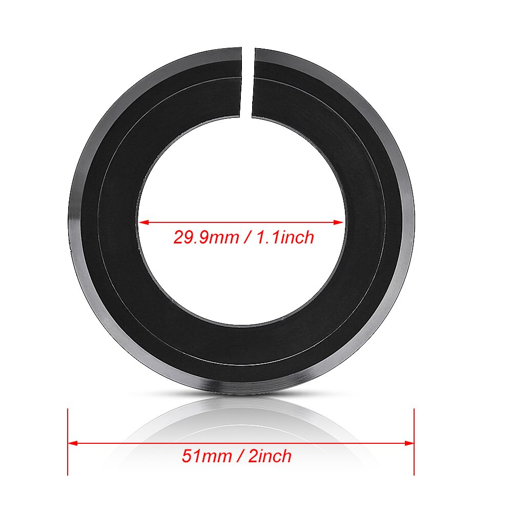 Base de auriculares de aleación de aluminio para bicicletas de montaña de carretera calificada C D para bicicletas de montaña y de carretera