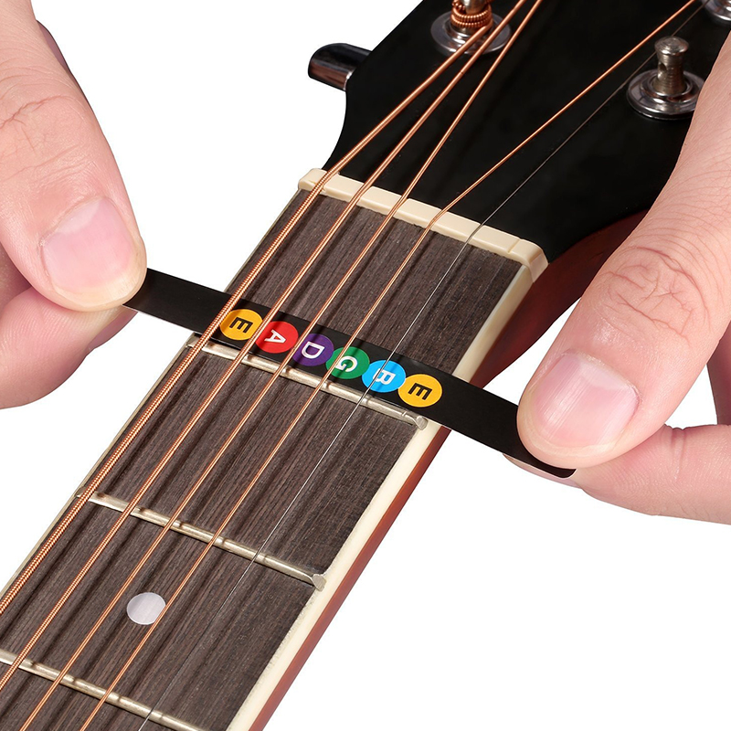 Gitarrenwaage-Aufkleber, Griffbrett, codierte Notizen, Etiketten, Aufkleber, Anfänger, Selbststudium, visuelle Anleitung, Gitarrenzubehör, Musikliebhaber ZYF