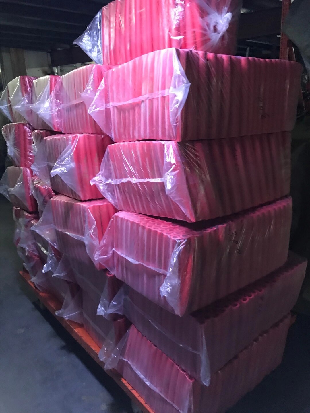 Rubber foam use on baby carriages and infanettes