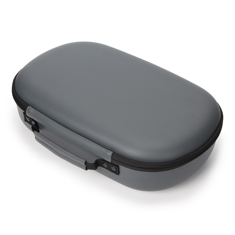 Protable Bag For Oculus Quest 2 VR Headset Travel Carrying Case EVA PU Storage Bag For Oculus Quest 2 Bag VR Accessories: PU round angle