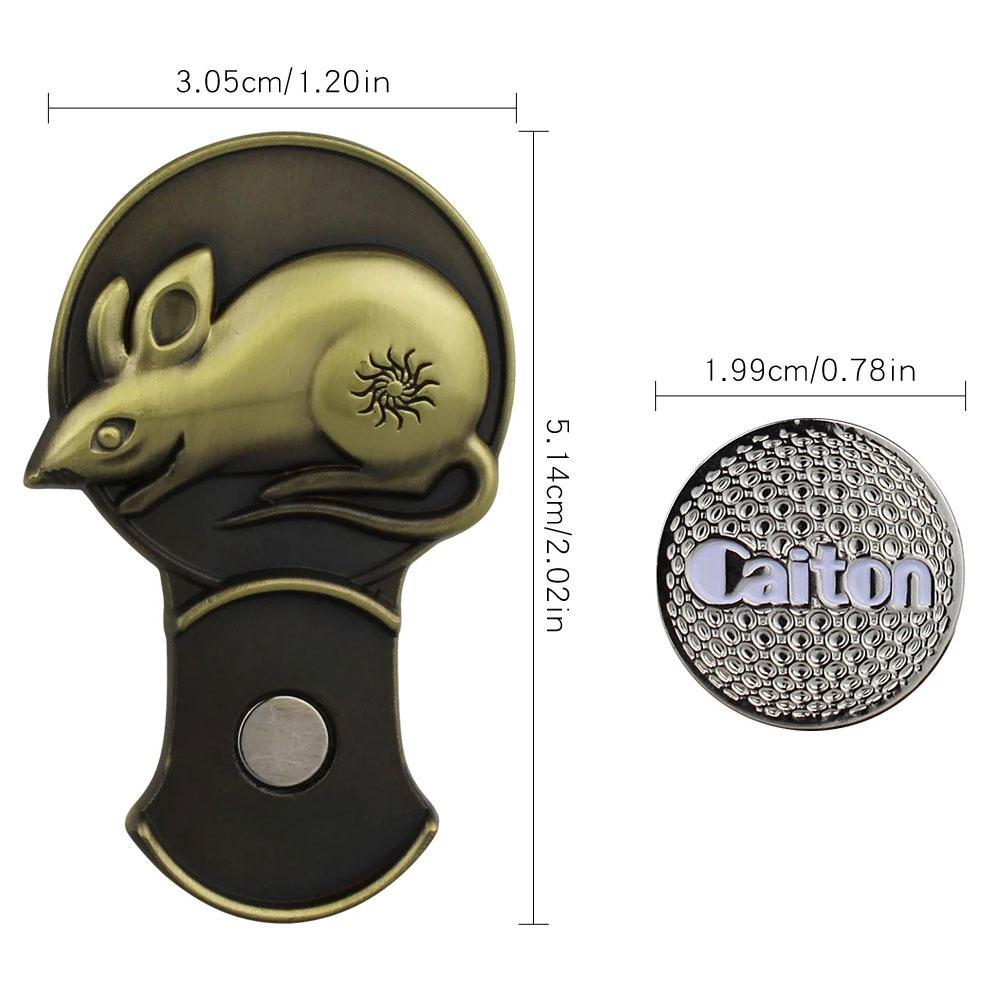 Zodiac Golf Cap Magnetic Absorption Innovative Hat Accessories Clip P1O1
