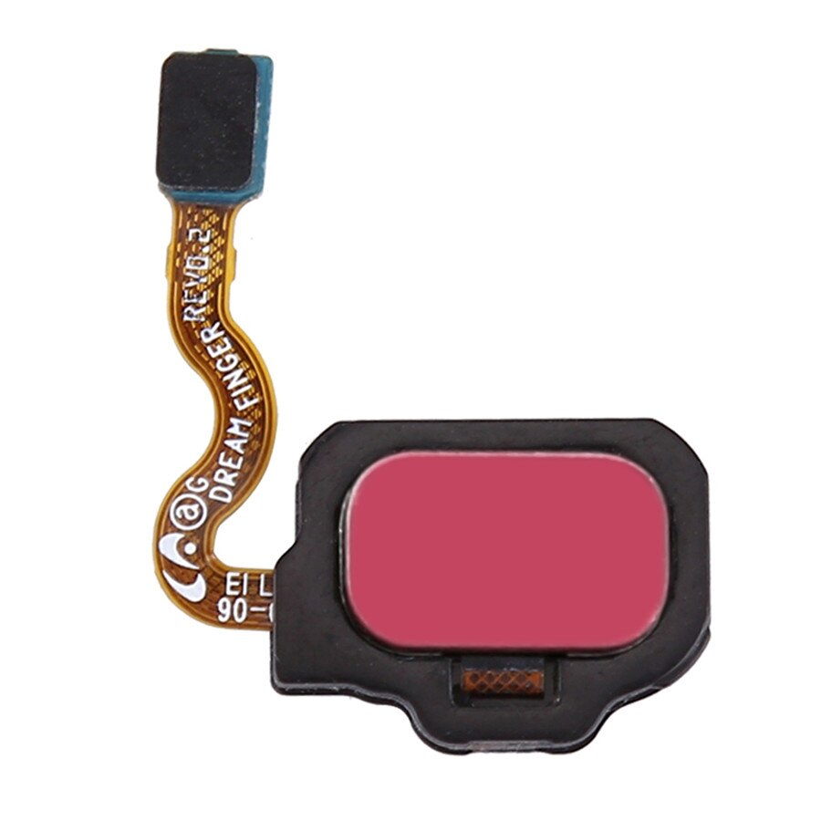 IPartsBuy nouveaux articles bouton d'empreinte digitale câble flexible pour Galaxy S8: Rouge