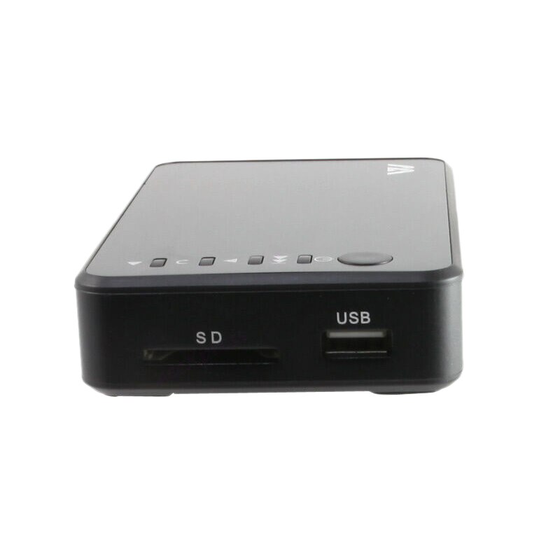Multi TV Media Player HDMI 1080P HD Support VGA USB SD MMC RMVB MP3 AVI MPEG MKV CRT with EU Plug