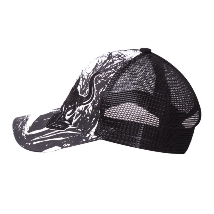 modelos de explosión para hombres modelos de explosión impresos cool sports cap se puede ajustar fuente real Color negro