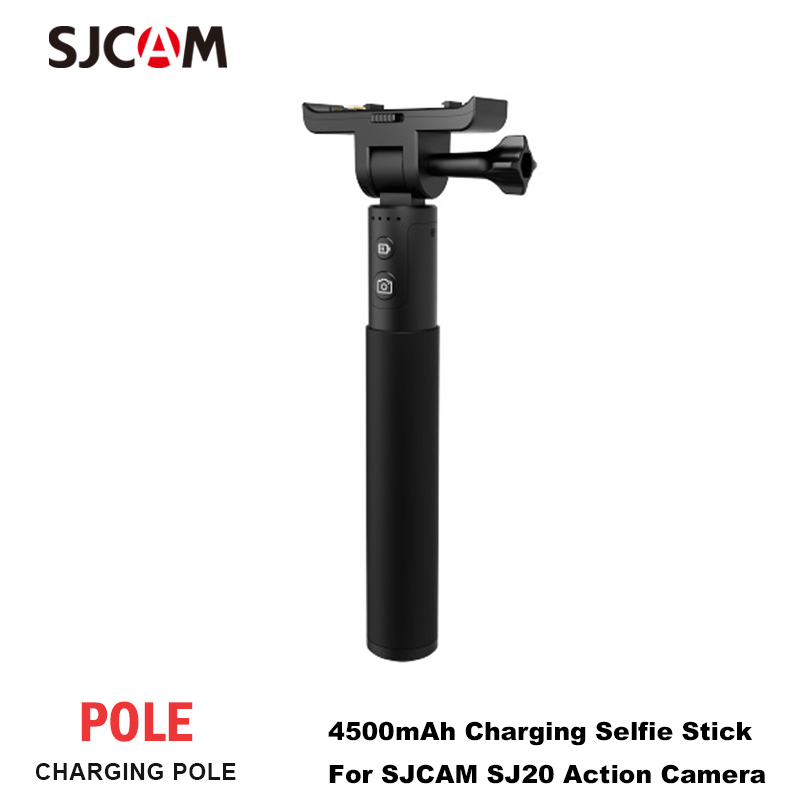 Palo de Selfie de carga SJCAM 4500mAh para cámara de acción SJCAM SJ20: Default Title