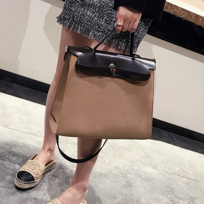 Torebki damskie torebki Crossbody torebki ze skóry Pu luksusowe torebki markowe pakiet kobieta pakiet teczka tornister: khaki