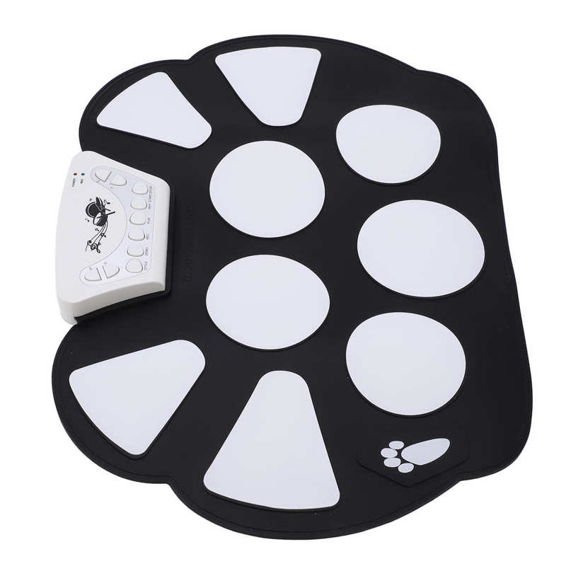 Roll Up Drum Kit Portable Electronic Drumset for Players