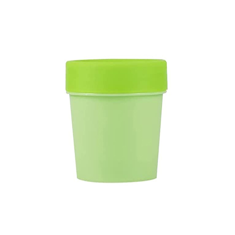 10 stuks lege potjes 50g 100g 200g veelkleurige plastic cosmetische make-up gezichtscrème container ijspot met binnendeksel: Bordeauxrood