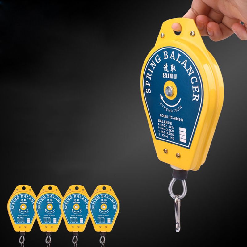Ressort rétractable équilibreur tournevis suspendu clé dynamométrique cintre acier câble mesure porte-outil ergonomique Bal