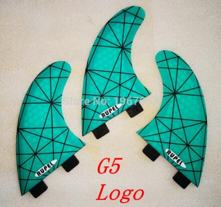 Aletas de Surf coloridas, panal, medio Thruster de carbono, aletas de Surfboard Future FCS II, accesorios de Surf G5 M: V FCS NO LOGO