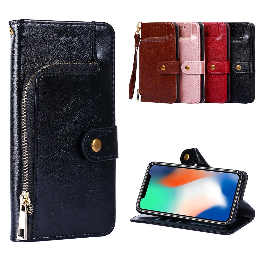 Funda de cuero de PU de negocios multifuncional para LG G9 ThinQ 5G/LG G9/LG G7 ThinQ/LG G6/LG G5 funda